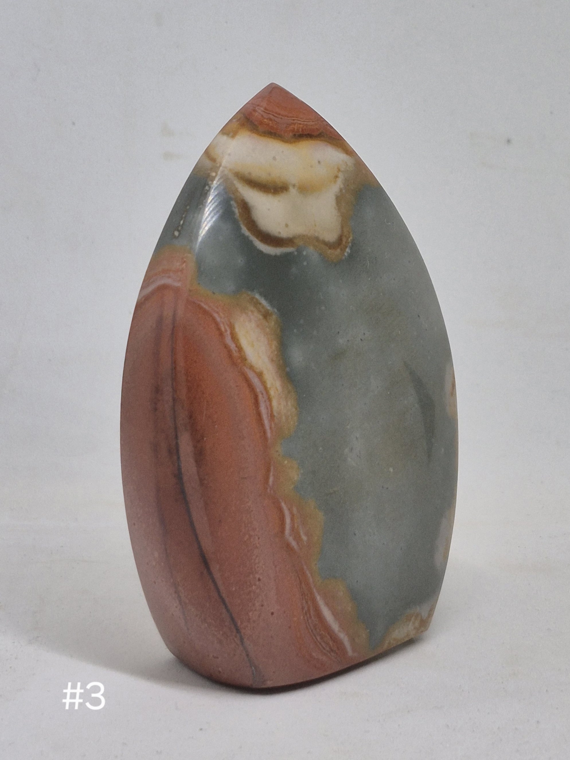 Polychrom-Jaspis Flamme #3 3