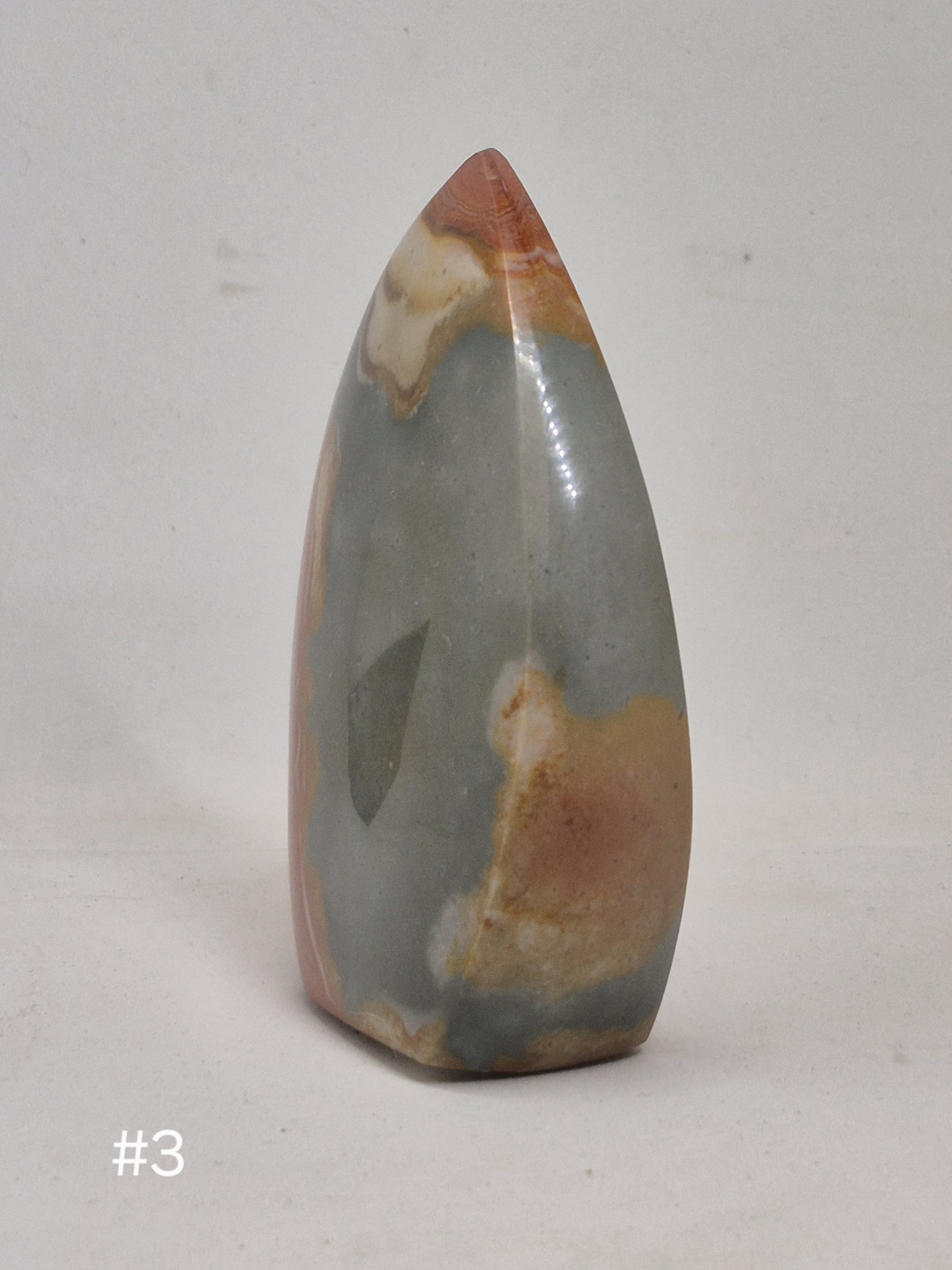 Polychrom-Jaspis Flamme #3 5