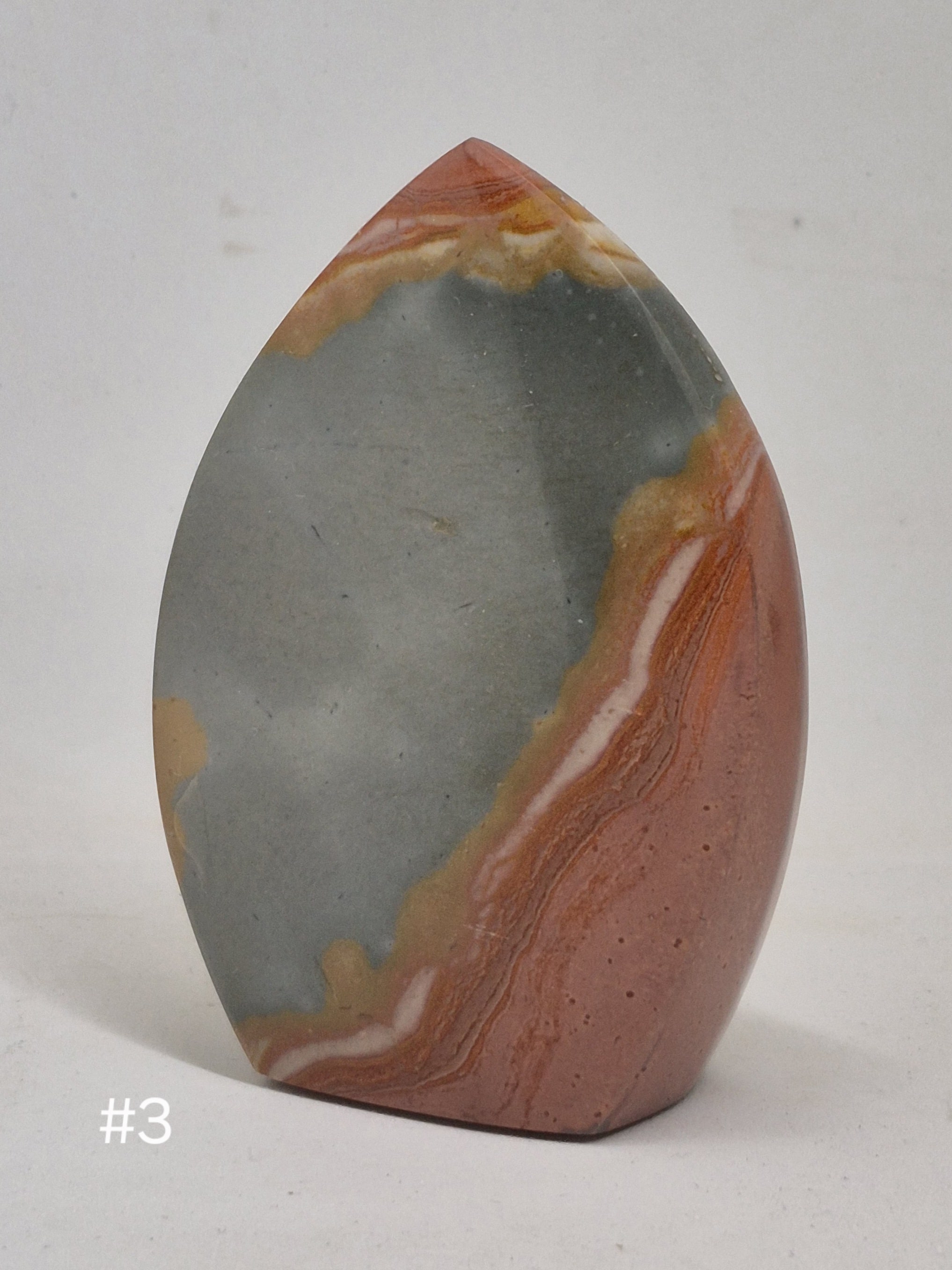 Polychrom-Jaspis Flamme #3 6
